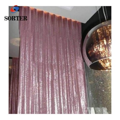 Hot Sale Fashion Glossy Silver Metal Fabric Metallic Sequin Mesh Cloth Decoration